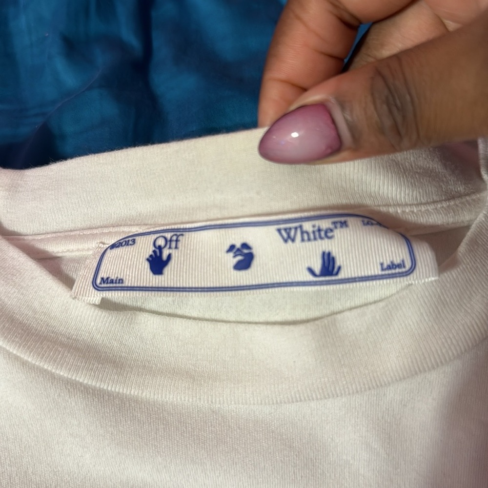 Flowers arrow off-white t-shirt - Picture 4 of 6